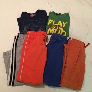 Gymboree Matching Sets - Gymboree Gap Size 7 Shirts Lined Pants Bundle Gymboree Matching Sets - Gymboree Gap Size 7 Shirts Lined Pants Bundle